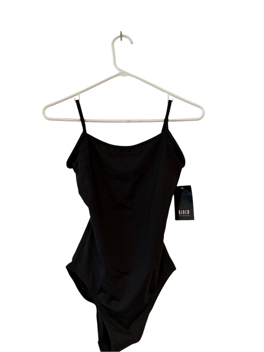 Bloch Black Spaghetti-Strap Bodysuit
